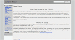 Desktop Screenshot of juniperhouse.info