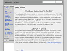 Tablet Screenshot of juniperhouse.info